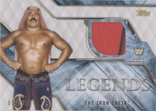 2017 Topps Legends of the WWE - Iron Sheik #R-IR