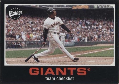 2002 Upper Deck Vintage - Barry Bonds #207