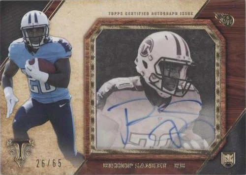 2014 Topps Triple Threads Bishop Sankey #TTT-BS