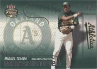 2003 Fleer Focus Jersey Edition - Miguel Tejada #11 MLB