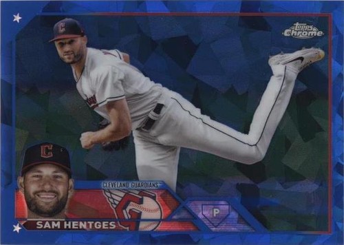 2023 Topps Chrome Update Series Sapphire Edition - Sam Hentges #USCS327