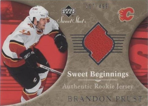 2006-07 Upper Deck Sweet Shot - Brandon Prust #112