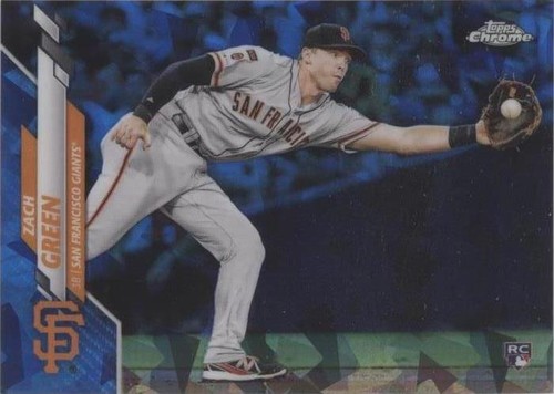 2020 Topps Chrome Update Series Sapphire Edition - Zach Green #U-197