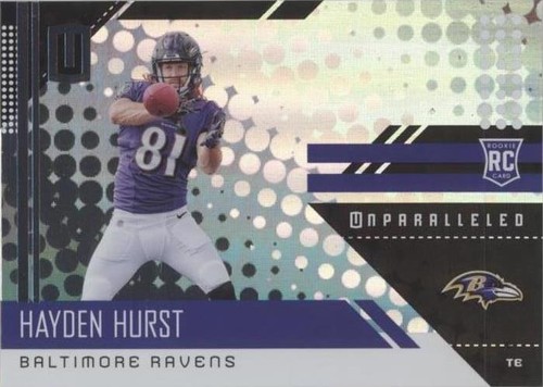 2018 Panini Unparalleled Hayden Hurst #285