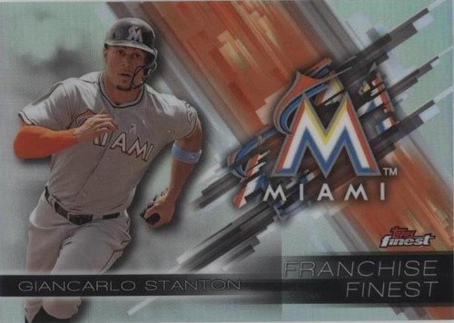 2016 Topps Finest - Giancarlo Stanton #FF-GS