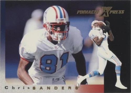 1997 Pinnacle X-Press Chris Sanders #87