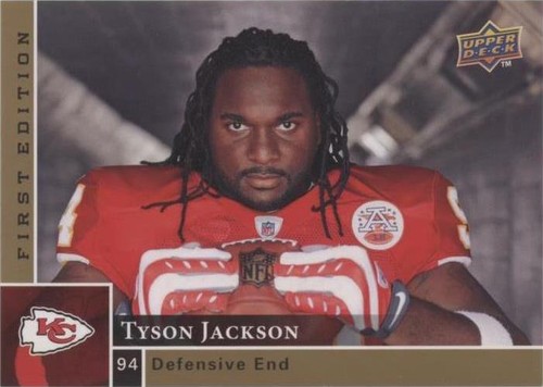 2009 Upper Deck First Edition Tyson Jackson #182