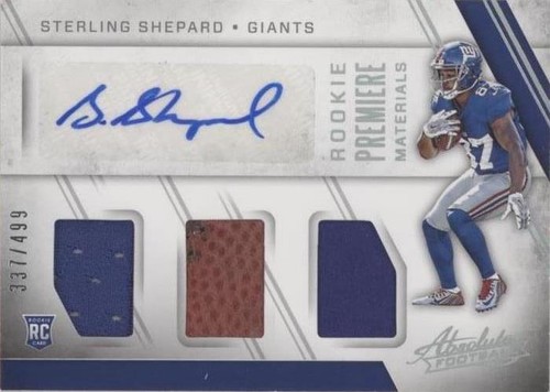 2016 Panini Absolute Sterling Shepard #211