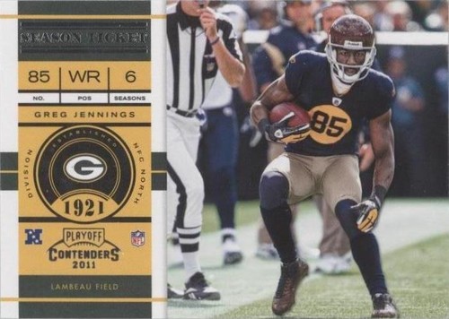 2011 Playoff Contenders Greg Jennings #72