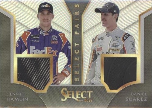 2017 Panini Select - Daniel Suarez Denny Hamlin #DH-DS