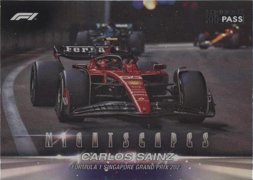 2024 Topps Paddock Pass Formula 1 - Carlos Sainz #NS-4