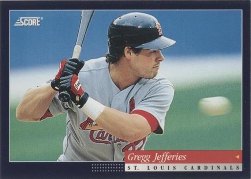 1994 Score - Gregg Jefferies #29