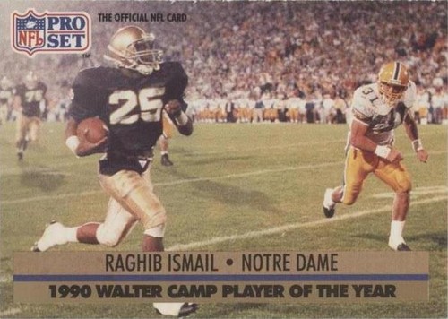 1991 Pro Set Rocket Ismail #36