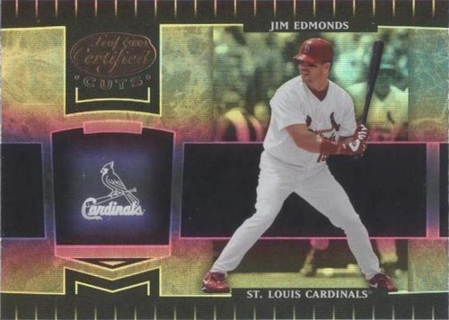 2004 Leaf Certified Cuts - Jim Edmonds #178