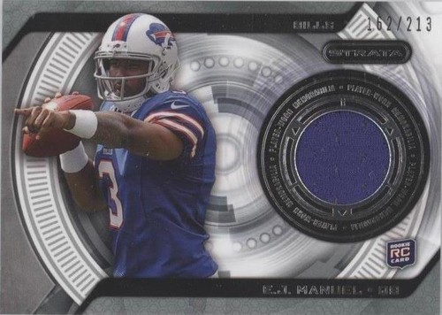 2013 Topps Strata EJ Manuel #SR-EJM