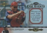 2006 Upper Deck Epic - Ivan Rodriguez #EE66