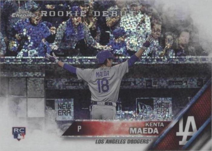 Actualización Topps Chrome 2016 - Kenta Maeda #HMT7