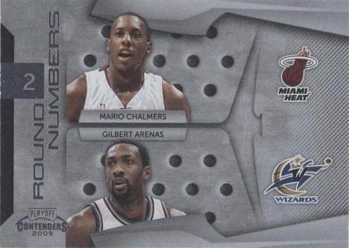 2009-10 Playoff Contenders - Mario Chalmers/Gilbert Arenas #25