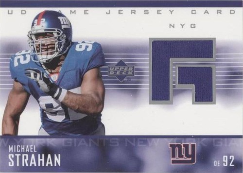 2003 Upper Deck Michael Strahan #GJ-MS