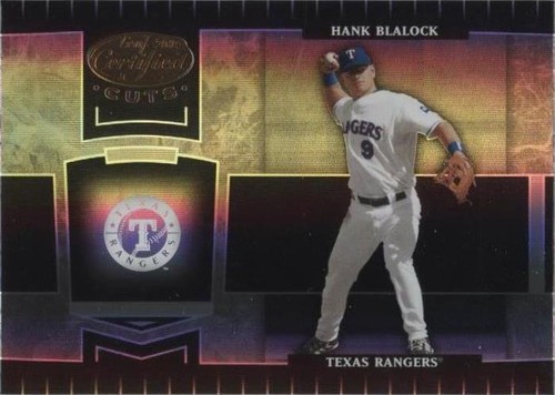 2004 Leaf Certified Cuts - Hank Blalock #188