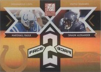 2005 Donruss Elite Marshall Faulk Shaun Alexander #CB-16