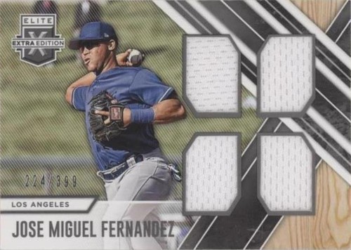 2017 Panini Elite Extra Edition - Jose Miguel Fernandez #QM-JMF