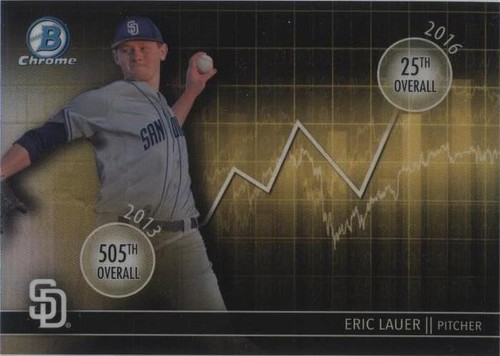 2016 Bowman Draft - Eric Lauer #DD-EL