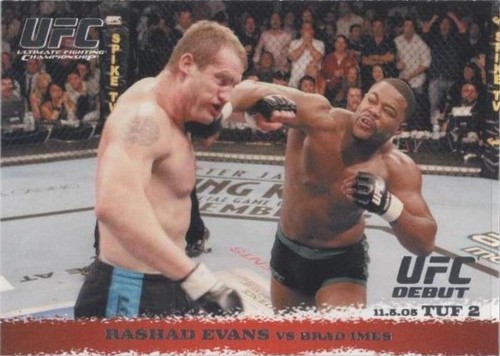 2009 Topps UFC Round 1 - Brad Imes Rashad Evans #31