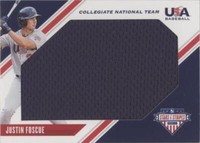 2020 Panini USA Baseball Stars & Stripes - Justin Foscue #J-JF