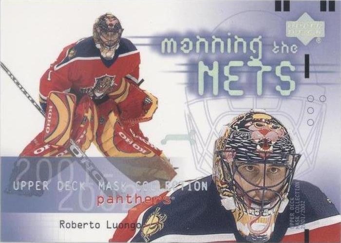2001-02 Upper Deck Mask Collection - Roberto Luongo #113