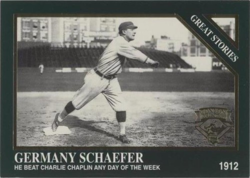 1995 Megacards The Sporting News Conlon Collection - Germany Schaefer #1372