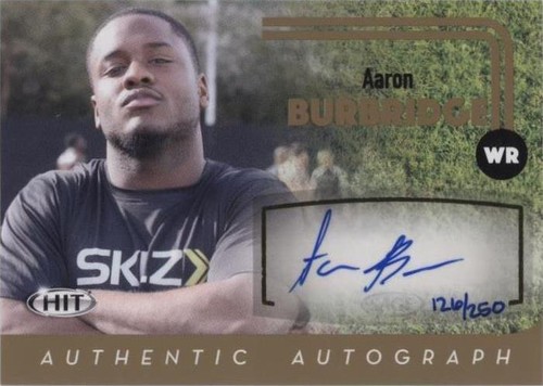 2016 SAGE Hit Aaron Burbridge #A20