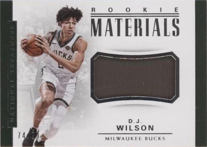2017-18 Panini National Treasures - D.J. Wilson #RM-6