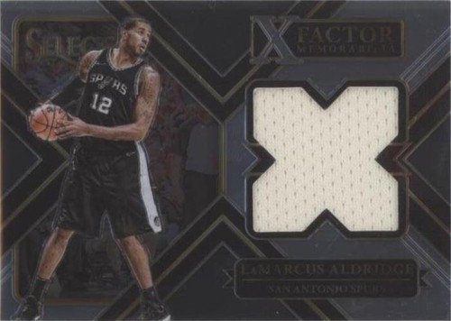 2017-18 Panini Select - LaMarcus Aldridge #XF-LMA