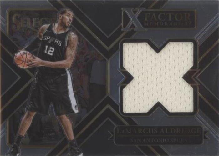 2017-18 Panini Select - LaMarcus Aldridge #XF-LMA