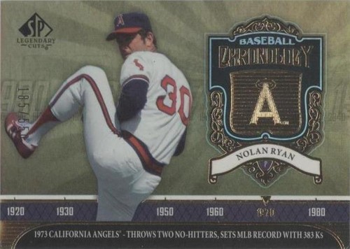 2006 SP Legendary Cuts - Nolan Ryan #BC-NR