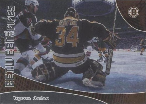 2001-02 In the Game Be A Player Between the Pipes - Byron Dafoe #106