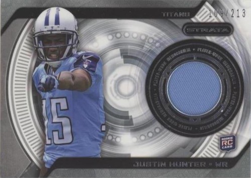 2013 Topps Strata Justin Hunter #SR-JH