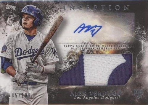 2018 Topps Inception - Alex Verdugo #IAP-AV