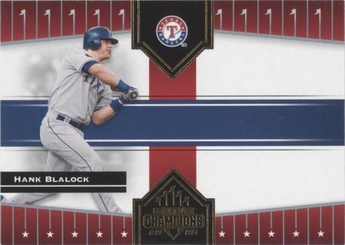 2005 Donruss Champions - Hank Blalock #357