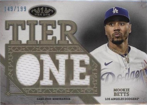 2024 Topps Tier One - Mookie Betts #T1RD-MB