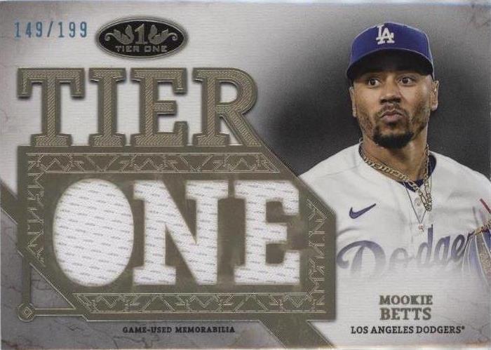 2024 Topps Tier One - Mookie Betts #T1RD-MB