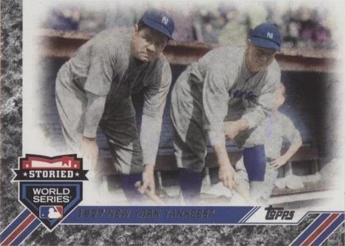 2017 Topps Update Series - Babe Ruth Lou Gehrig #SWS-25
