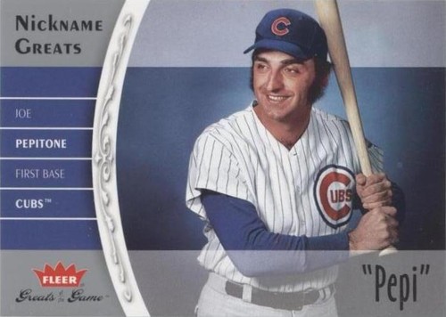 2006 Fleer Greats of the Game - Joe Pepitone #NG-JP