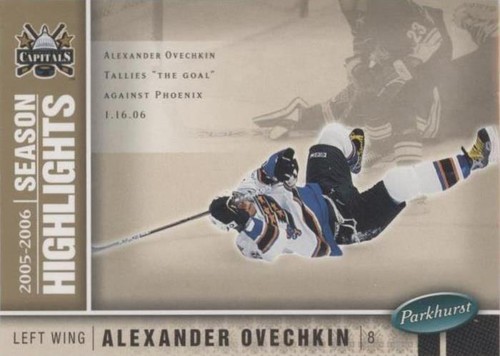 2005-06 Parkhurst - Alex Ovechkin #588