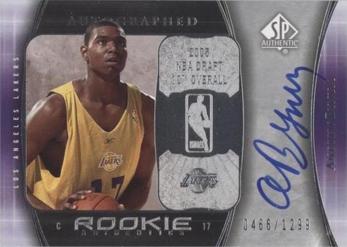 2005-06 SP Authentic - Andrew Bynum #123