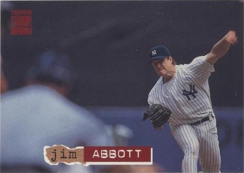 1994 Topps Stadium Club - Jim Abbott #516
