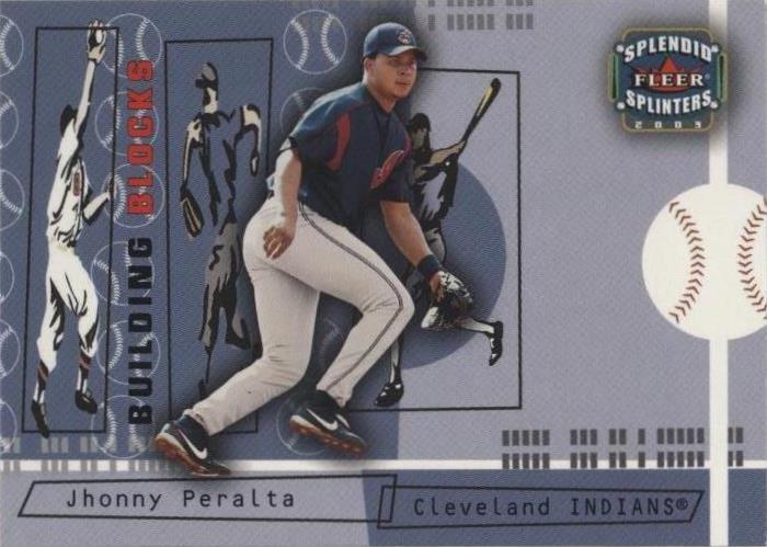 Fleer Splendid Splinters 2003 - Jhonny Peralta #117