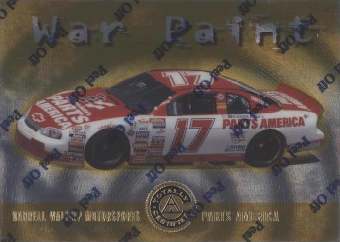 1997 Pinnacle Totally Certified - Darrell Waltrip #70