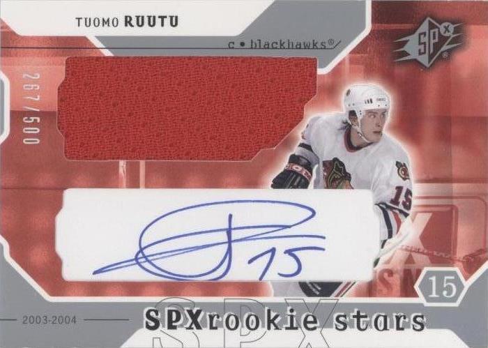 2003-04 SPx - Tuomo Ruutu #225